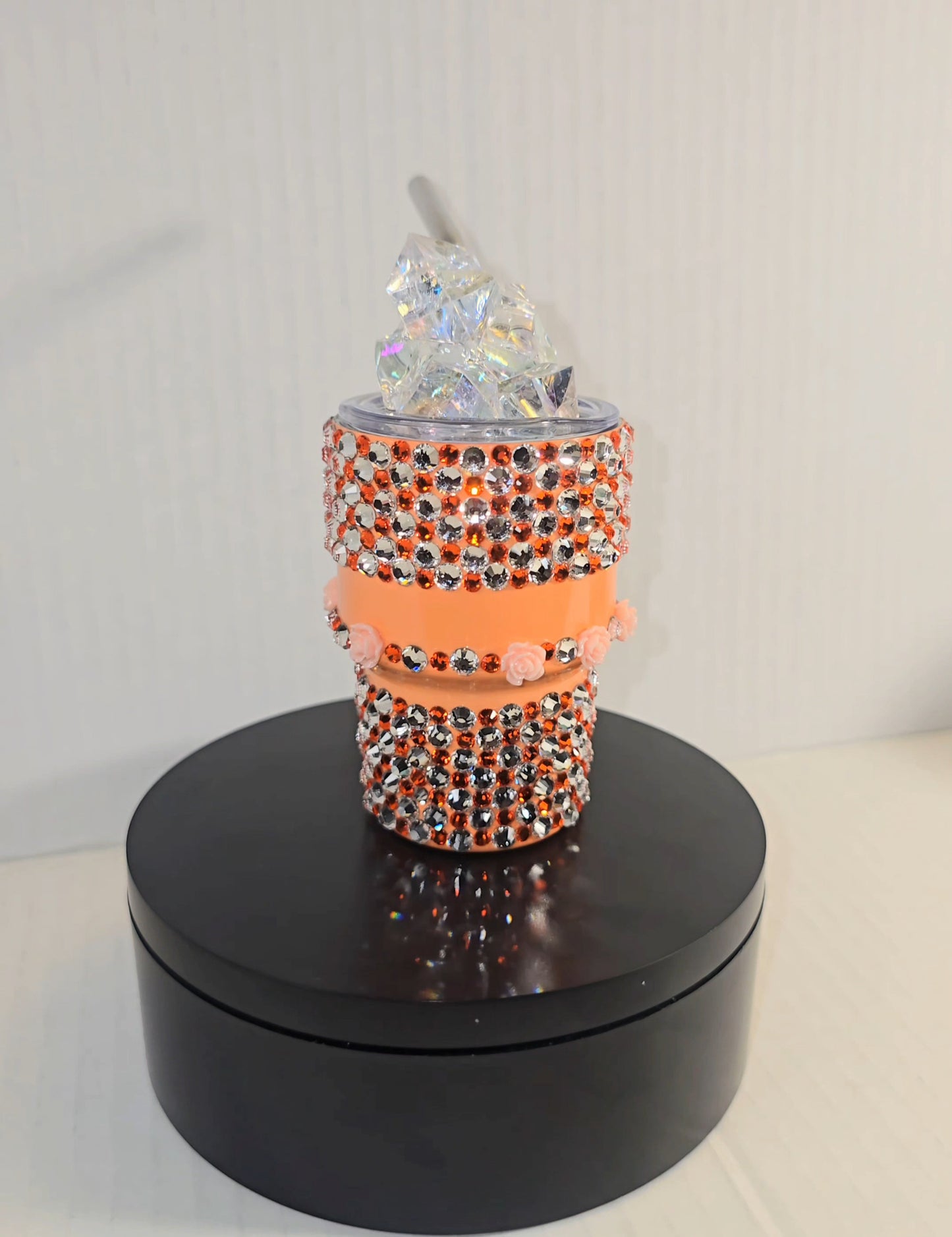 Sunset Glam Mini Rhinestone Tumbler (3oz)