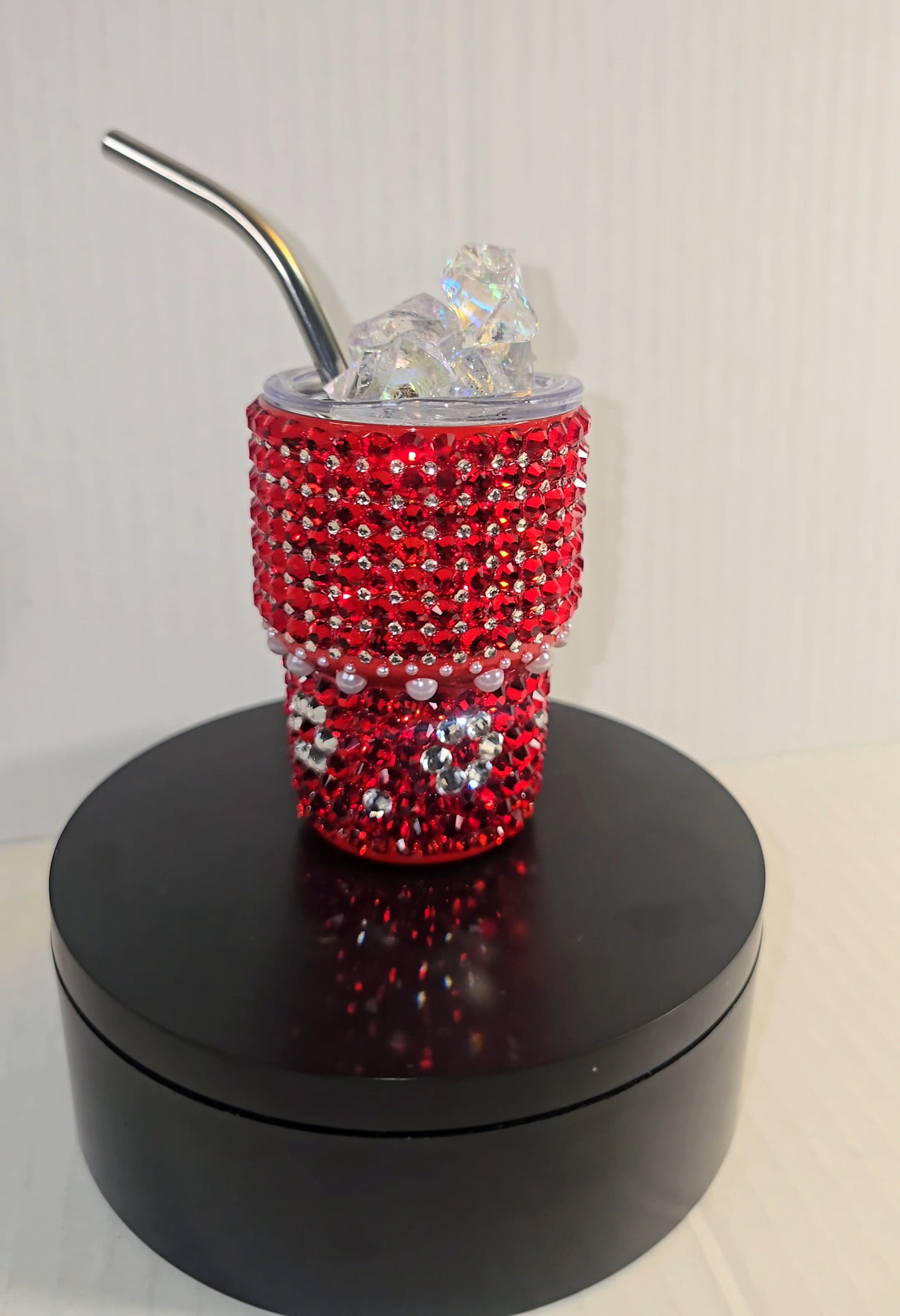 Ruby Empress – Mini Rhinestone Tumbler (3oz)
