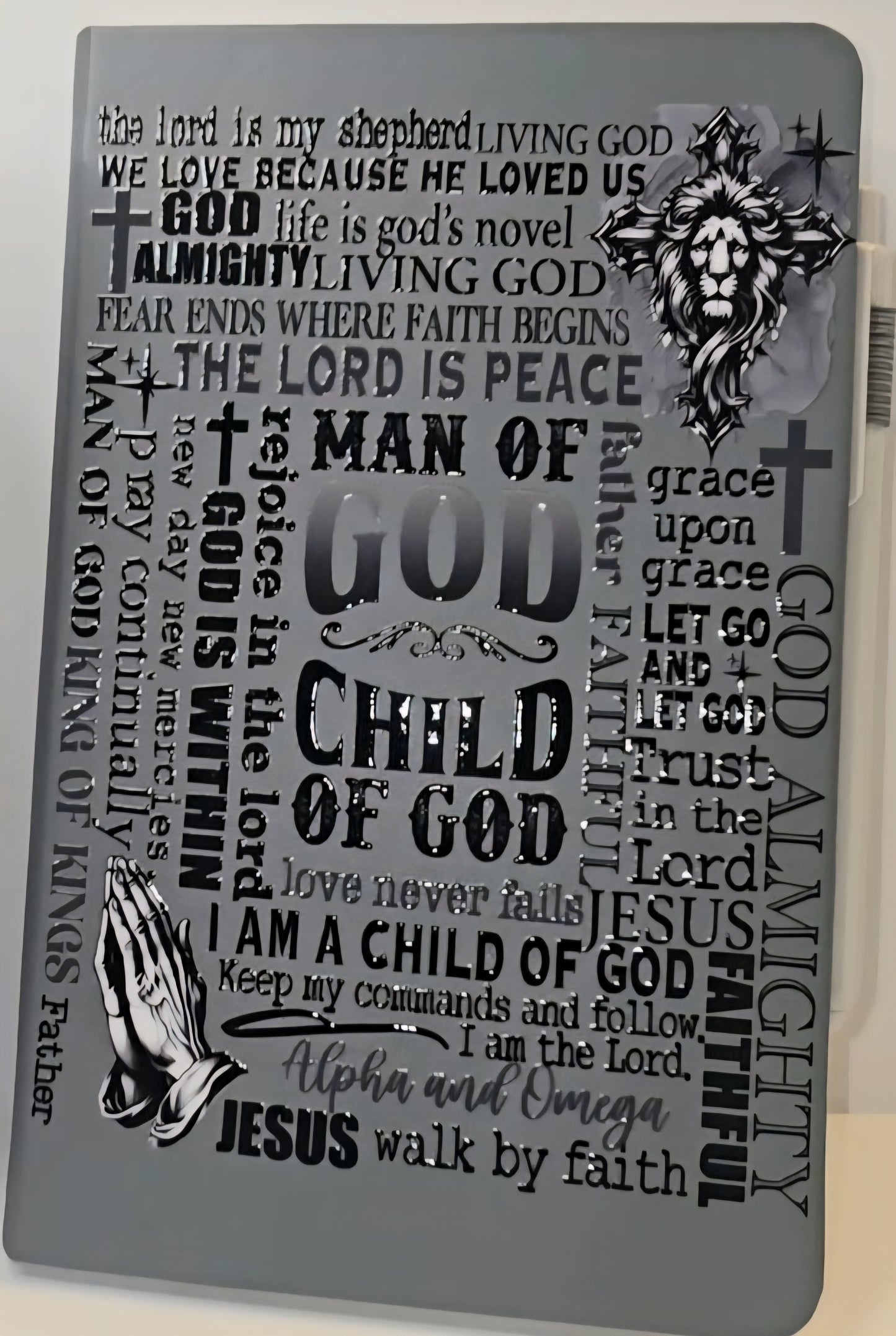 Man of God Statement Journal – Faith Edition