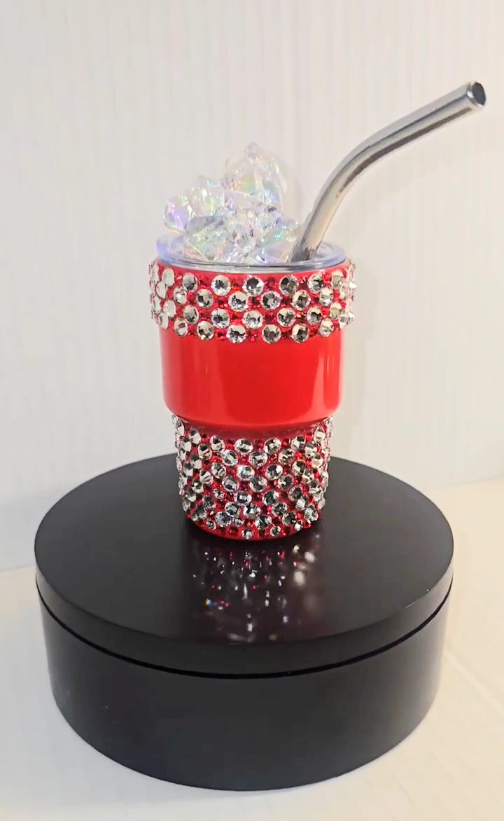 Red Mini Glam – Collectible Statement Drinkware