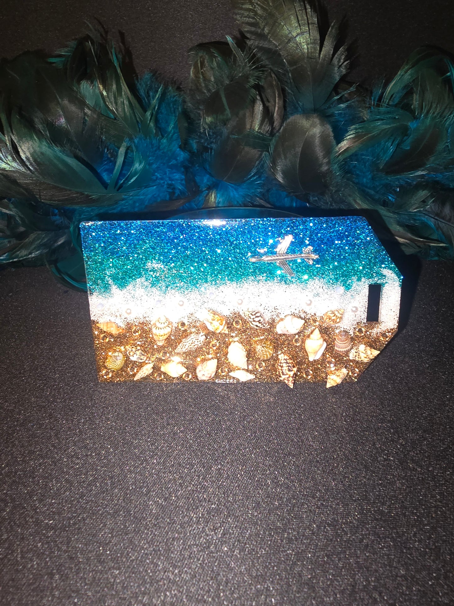 Seashell Luggage Tag