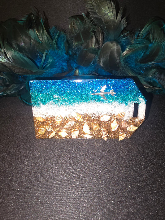 Seashell Luggage Tag