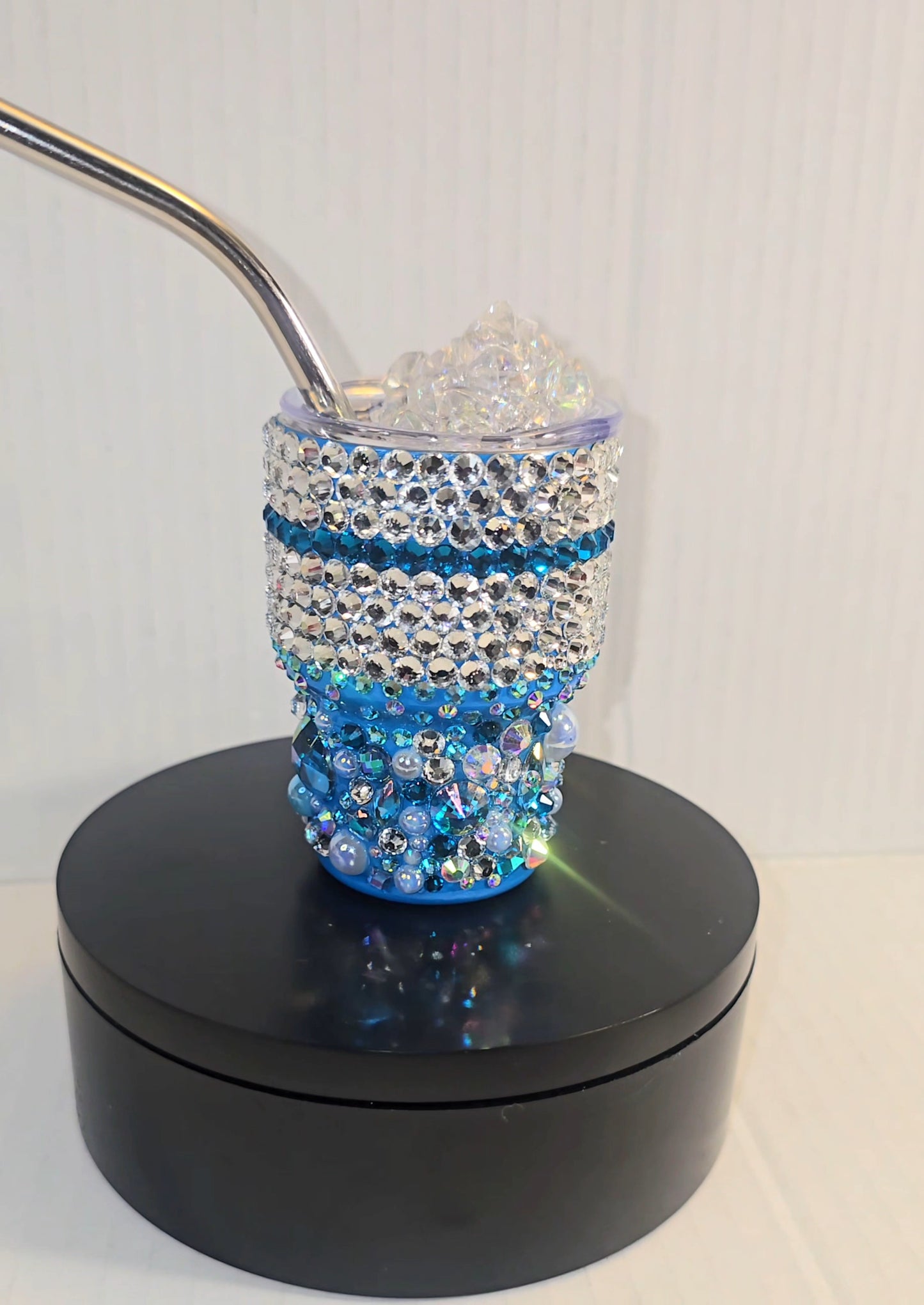 Blue Mini Bling – Collectible Statement Drinkware