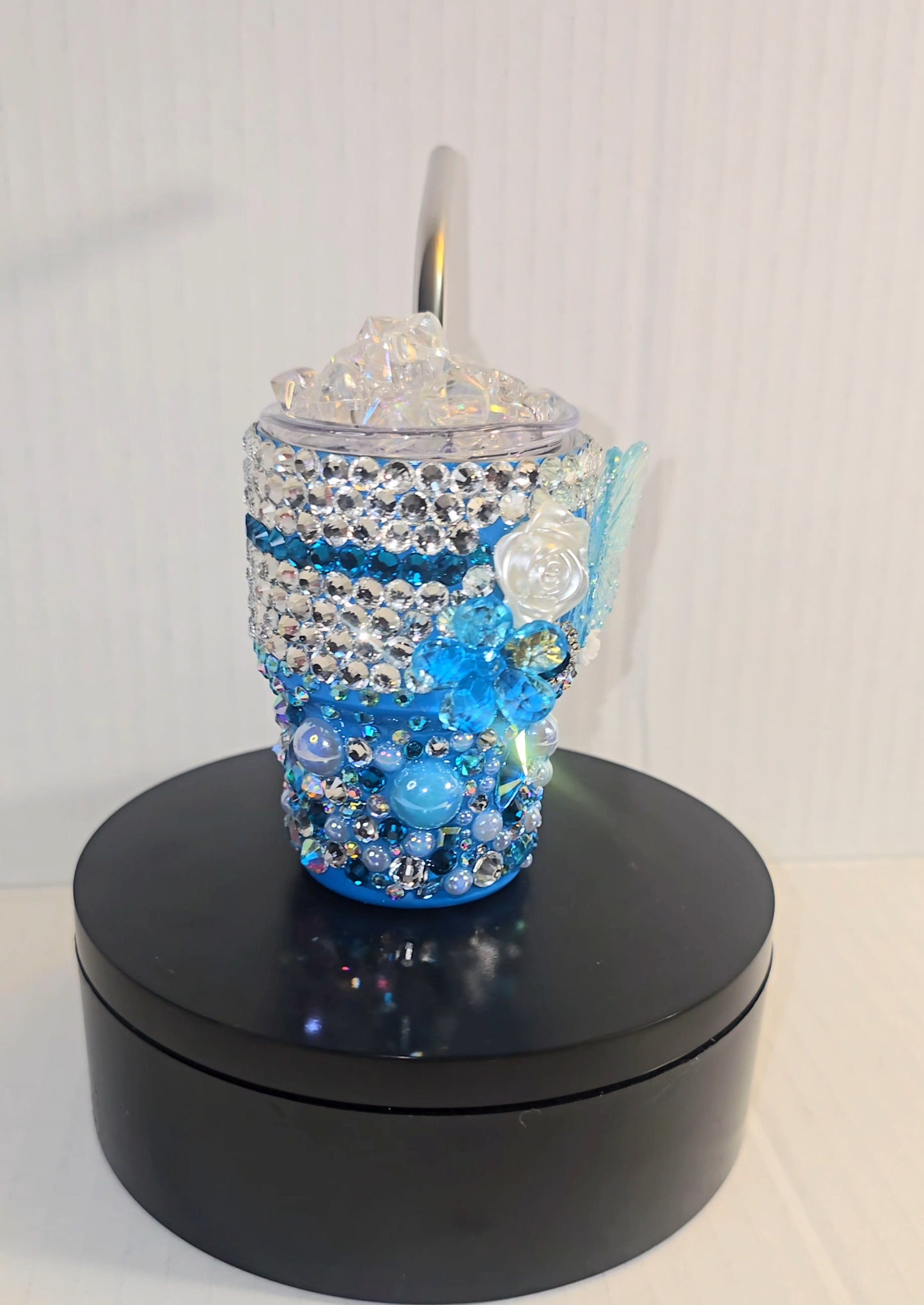 Blue Mini Bling – Collectible Statement Drinkware