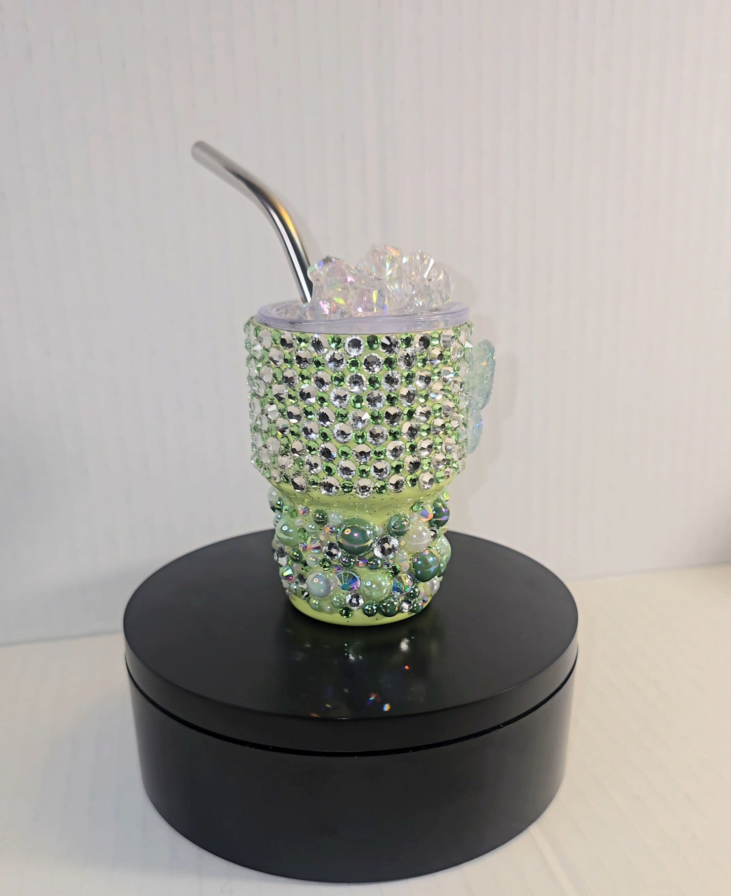 Lime Luxe 3D Mini Rhinestone Tumbler (3oz)