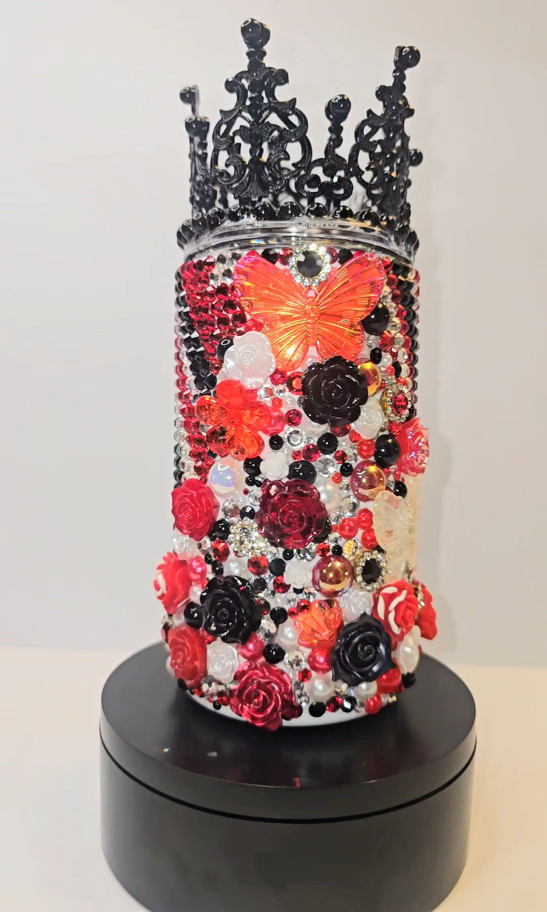 Crimson Noir Statement Piece – Collectible Drinkable Art