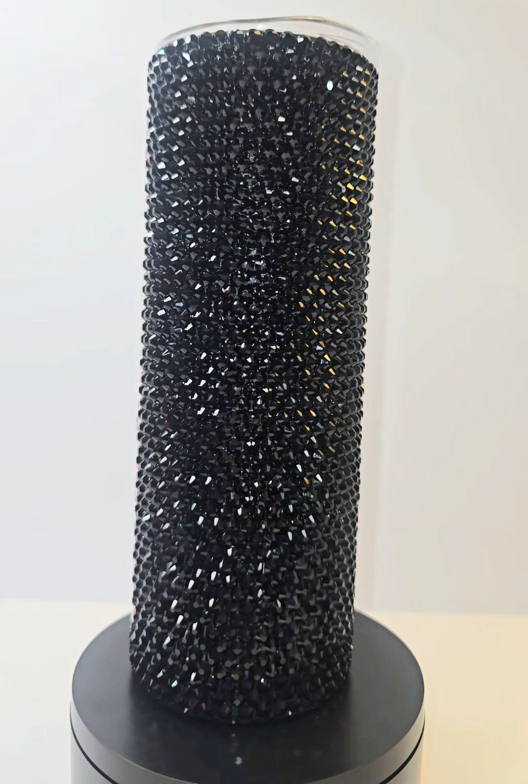 Standing on Business Statement Piece – Hand-Embellished Rhinestone Tumbler