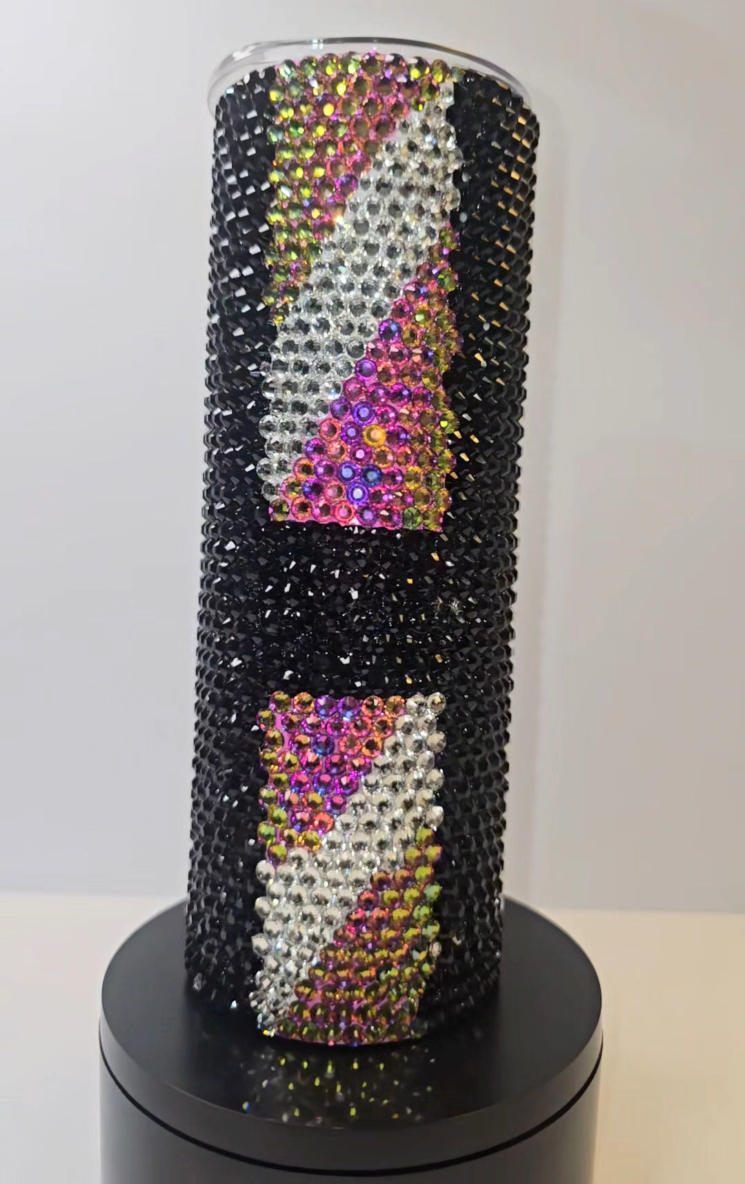 Lady Boss Hustle Statement Piece – Hand-Embellished Rhinestone Tumbler