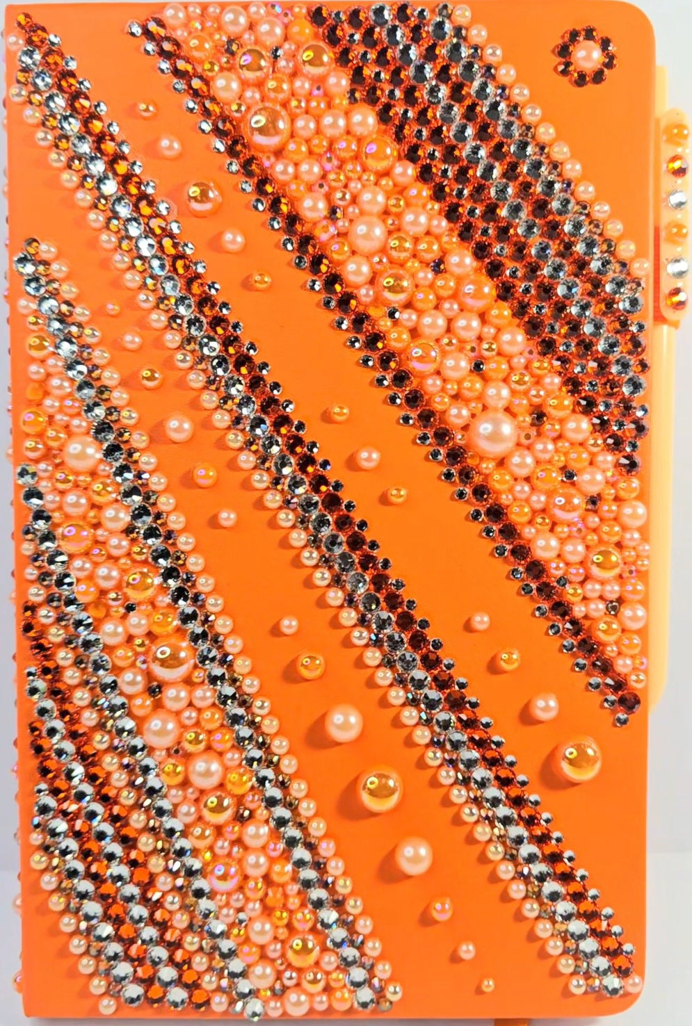 Sunset Ember Luxe Rhinestone Journal