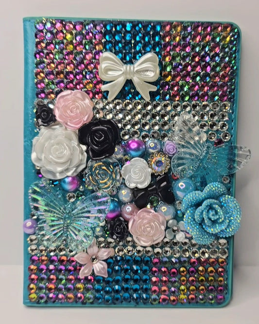 Butterfly Garden Bling Passport Holder