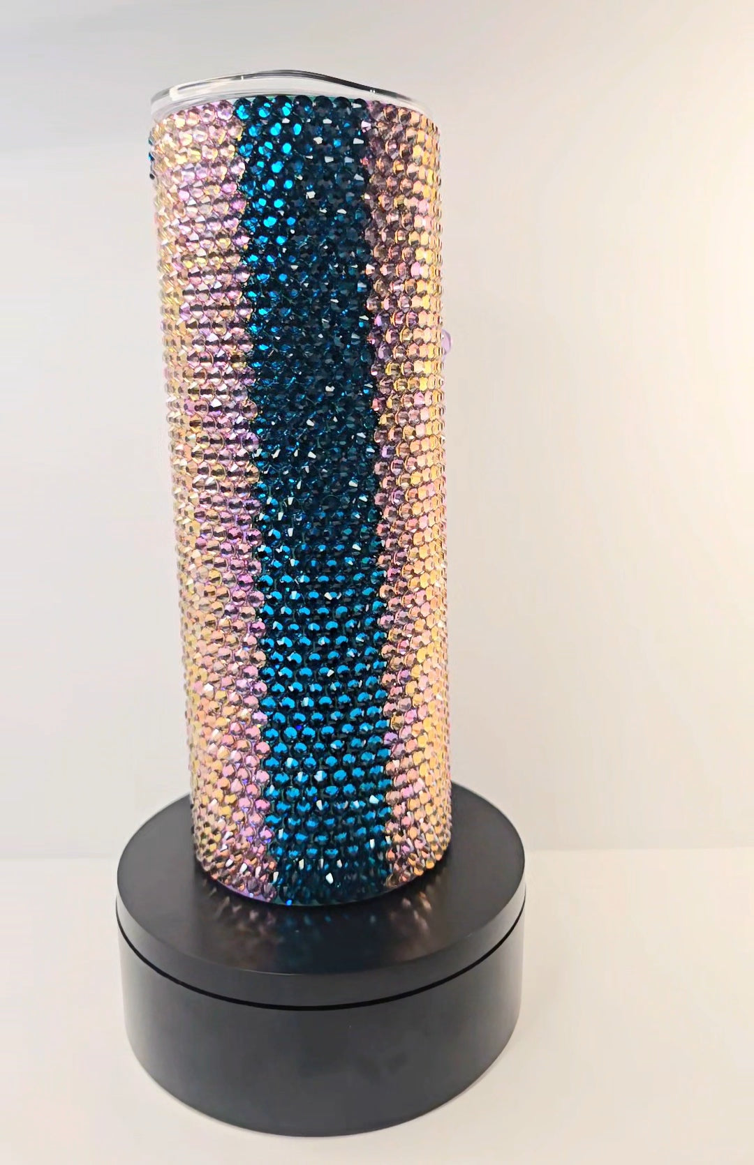 You Are Enough Statement Piece – 20oz Hand-Embellished Rhinestone Tumbler