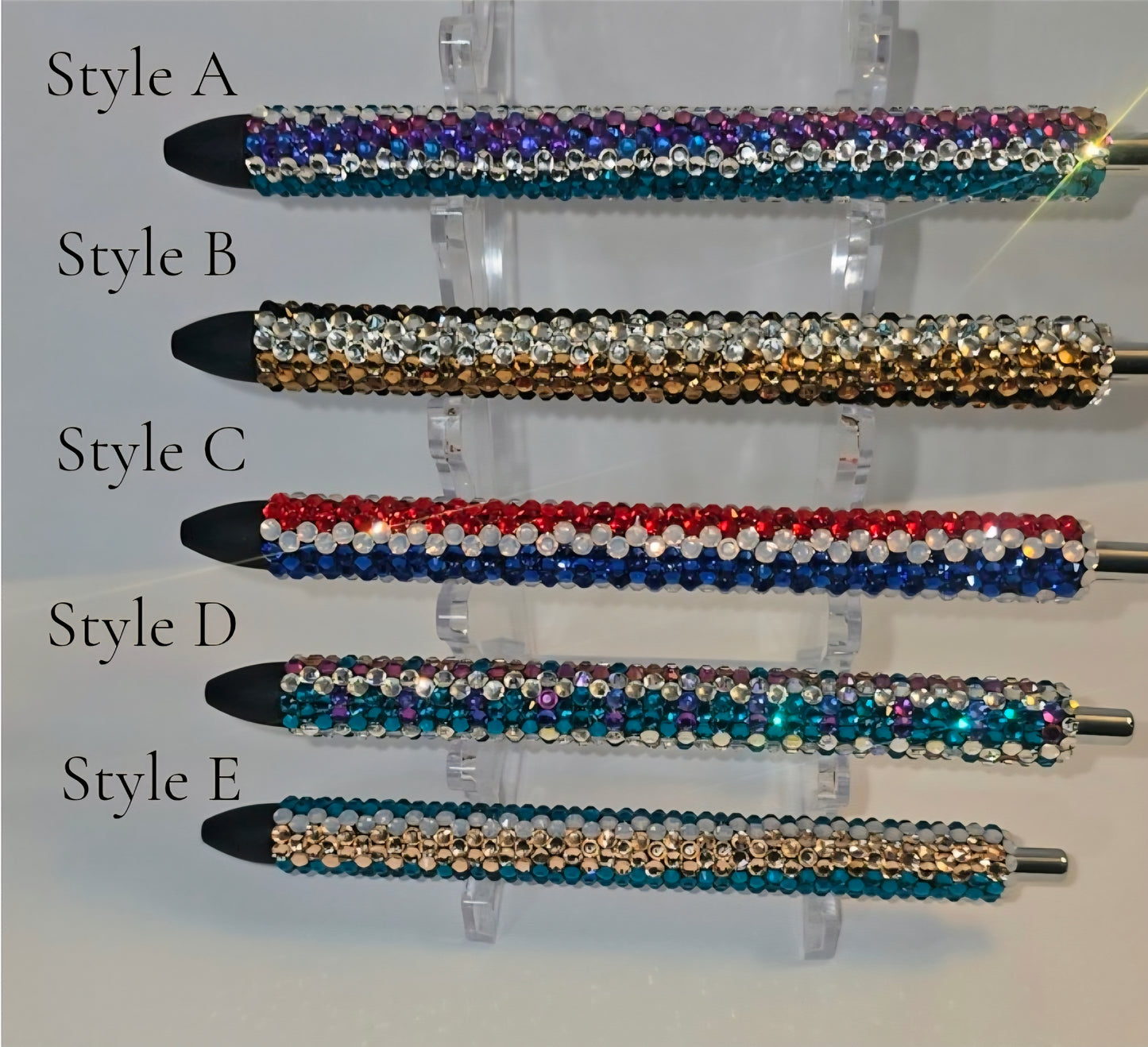 The Precision Luxe Series– Luxury Rhinestone Gel Pens