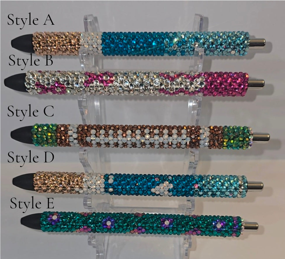The Purpose & Power Series – Luxury Rhinestone Gel Pens