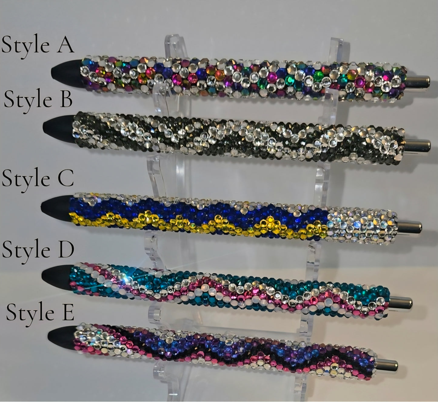 The Mosaic Luxe Series – Luxury Rhinestone Gel Pens