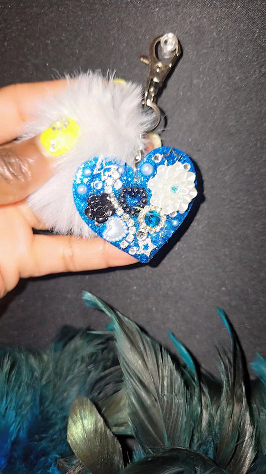 Blinged Junk Keychain