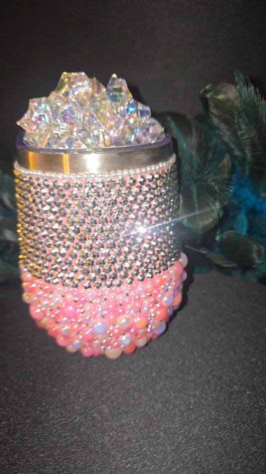 Pink Wine Pearl Tumbler