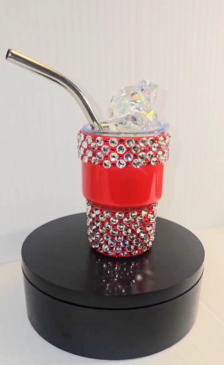 Red Mini Glam – Collectible Statement Drinkware