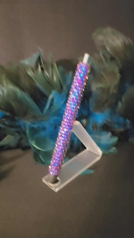 Chunky Purple Bling Pen