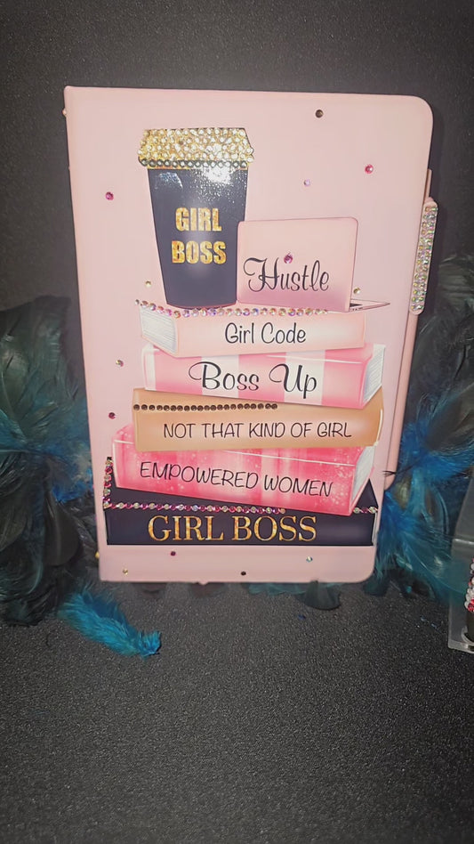 Girl Boss Bedazzled Journal & Pen Set